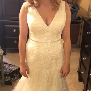 David’s bridal wedding dress
